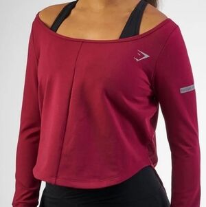 Gymshark Nikki Blackketter Studio Jumper Crop Women's Size Medium